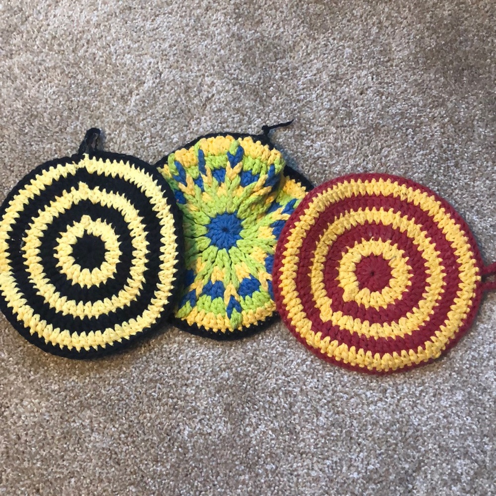 Homemade potholder bundle